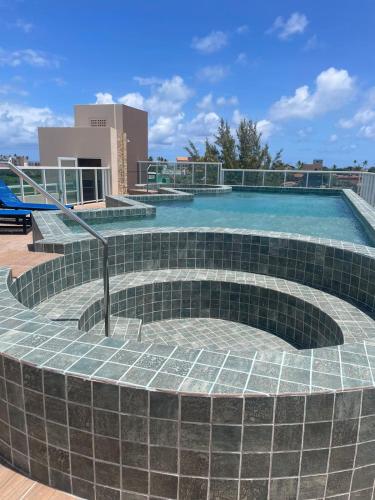 Πισίνα στο ή κοντά στο Eco miragem residence
