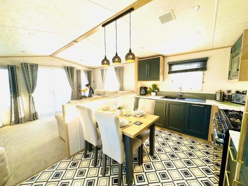 Køkken eller tekøkken på Ocean Retreat