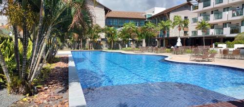 Πισίνα στο ή κοντά στο Laguna Beach Flat - Luxo frente para piscina