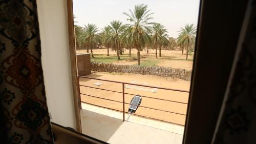 Zahrada ubytování Ecolodge Ksar Ghilane