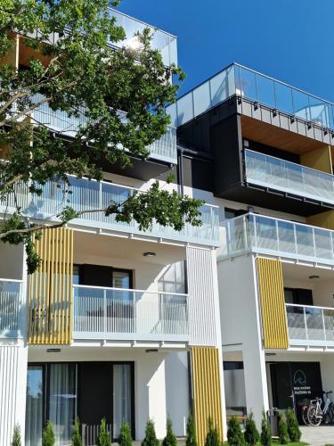 Budova, kde se apartmán nachází