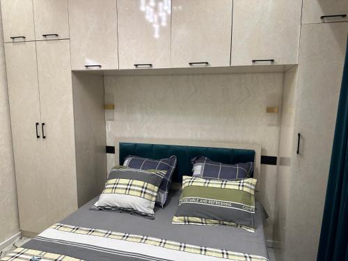 Кровать или кровати в номере Garden - Apartment hotels