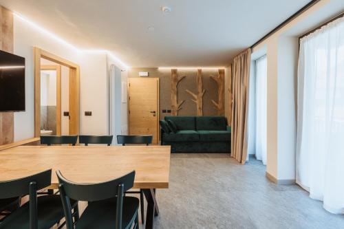 Posezení v ubytování Residence Piz Aot