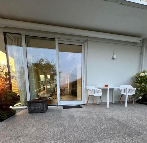 Zona de estar de Weisse Villa am Millstätter See