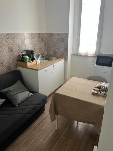 Kuchyň nebo kuchyňský kout v ubytování Casa della nonna bed & breakfast