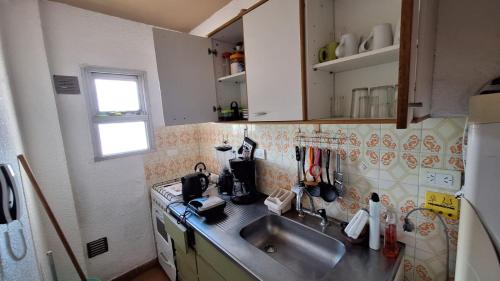 Køkken eller tekøkken på villa gesell