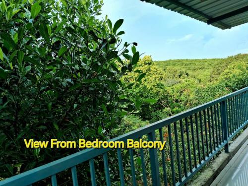 a balcony with a view from be gmaxwell balcony at Arambol Bliss Hotel Apartments in Arambol