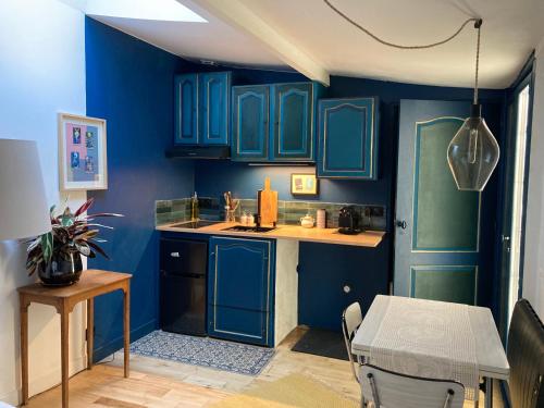 Dapur atau dapur kecil di L île inconnue