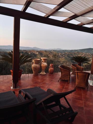 Paesaggio naturale nelle vicinanze della casa vacanze