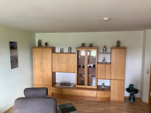 Μια τηλεόραση ή/και κέντρο ψυχαγωγίας στο Wohnung bei Buchenberg im Allgäu