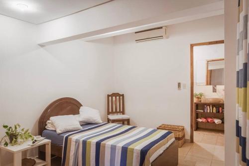Voodi või voodid majutusasutuse Casa Eva, rústica y cálida familiar toas