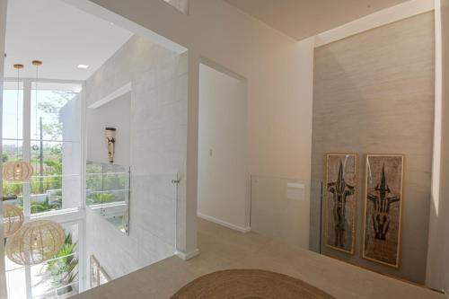 Ένα μπάνιο στο Villa Calula