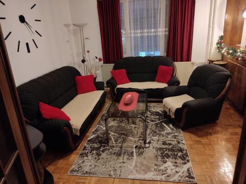 Posezení v ubytování Apartman Trijumf