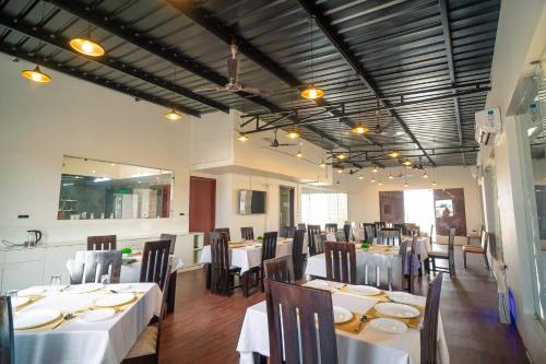 Restaurace v ubytování J60 Suites