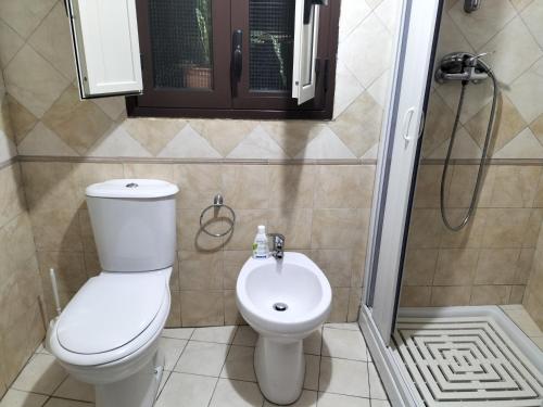 Ένα μπάνιο στο B&B Da Rosa