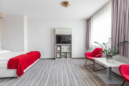 Μια τηλεόραση ή/και κέντρο ψυχαγωγίας στο Hotel Akwawit