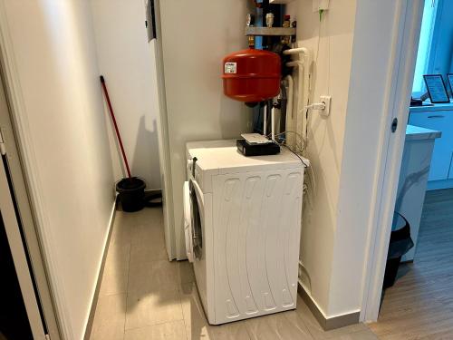 Kuchyň nebo kuchyňský kout v ubytování Espace ouvert et lumineux