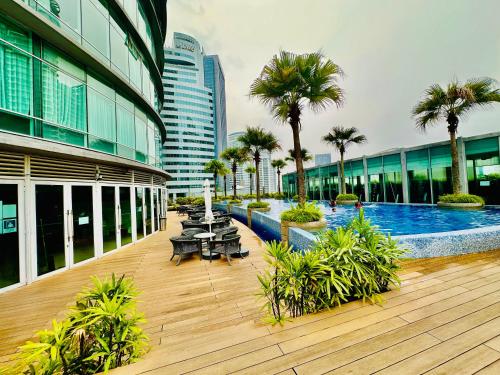 Πισίνα στο ή κοντά στο Vortex Suites Apartment Klcc Area