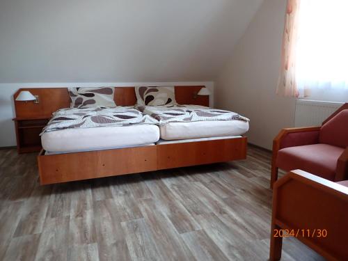 Postel nebo postele na pokoji v ubytování Apartmány Fischer