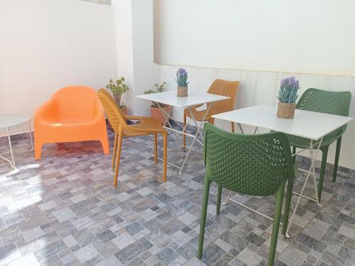 Χώρος καθιστικού στο Aura Guesthouse