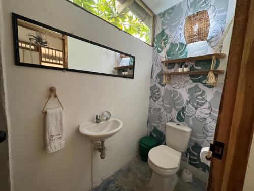 Vannituba majutusasutuses Cabaña Punta Coral