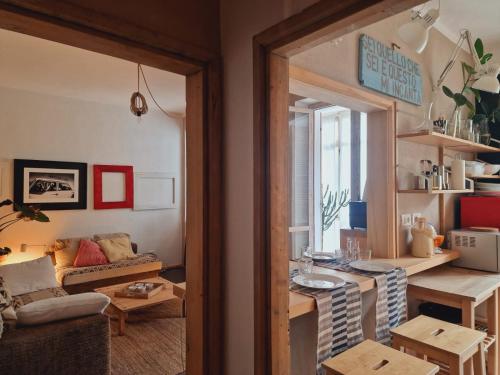 Zona d'estar a La Casa di Bianca