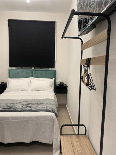 Ένα ή περισσότερα κρεβάτια σε δωμάτιο στο Beautiful Rooms Nº1