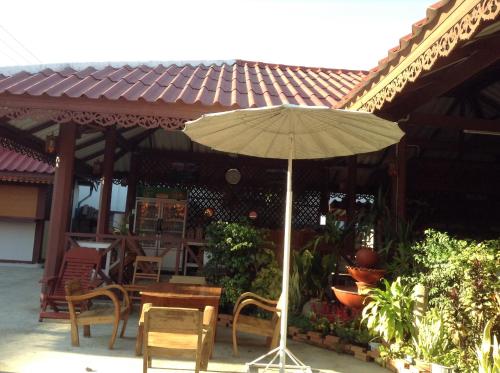 Αίθριο ή υπαίθριος χώρος στο Mitkhoonyoum Hotel