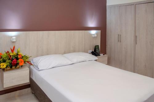 Hotel Be La Sierraにあるベッド