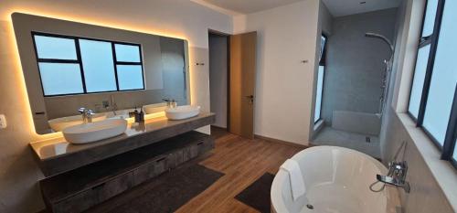 Ένα μπάνιο στο Thabanyane Private Lodge Mabalingwe