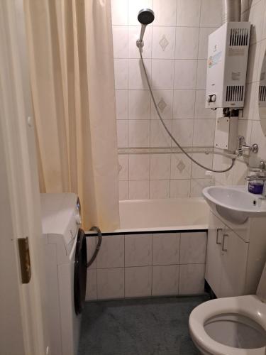 Koupelna v ubytování Felicia studio