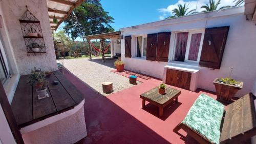 Μπαλκόνι ή βεράντα στο Las Palmas Beach Hostel