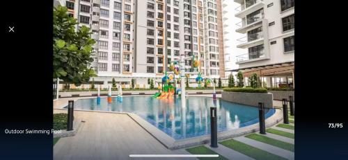 Πισίνα στο ή κοντά στο K Avenue Condo by Bayu Homestay
