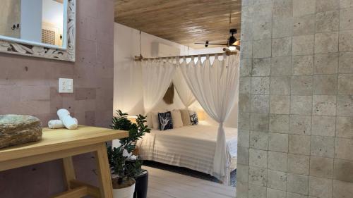Letto o letti in una camera di Tranquilseas Eco Lodge & Dive Center