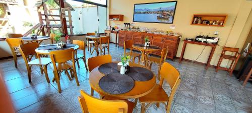 Restaurace v ubytování Pousada das Saíras