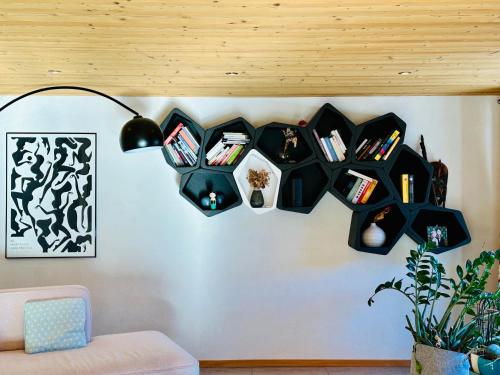 Biblioteca en el departamento