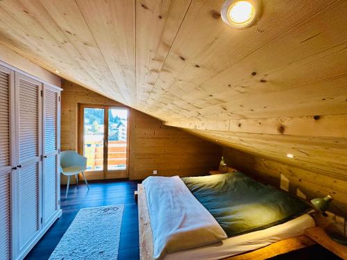 Postel nebo postele na pokoji v ubytování Chalet EVEREST