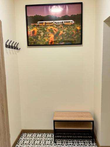 Telewizja i/lub zestaw kina domowego w obiekcie Bastet Apartamenty