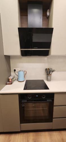 Η κουζίνα ή μικρή κουζίνα στο Aura Vake, Luxury Apartment