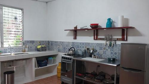 Η κουζίνα ή μικρή κουζίνα στο Casa Todo Bueno