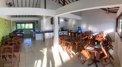 Area soggiorno di Pousada Ferradura Beach