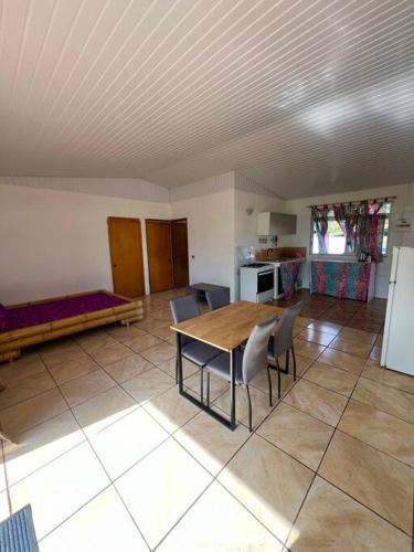 Kuchyň nebo kuchyňský kout v ubytování Havai house