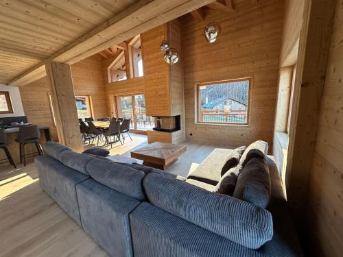 Χώρος καθιστικού στο Chalet 12p Peisey-Nancroix