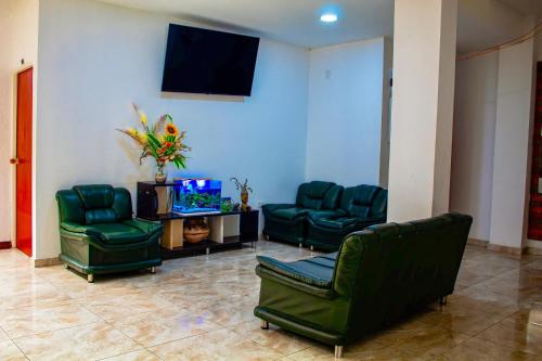 Posezení v ubytování Hotel Tame Real