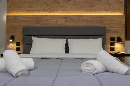 Postel nebo postele na pokoji v ubytování Astria Apartment 2