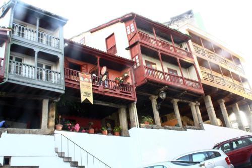 Balkón nebo terasa v ubytování Hotel Garelos Betanzos