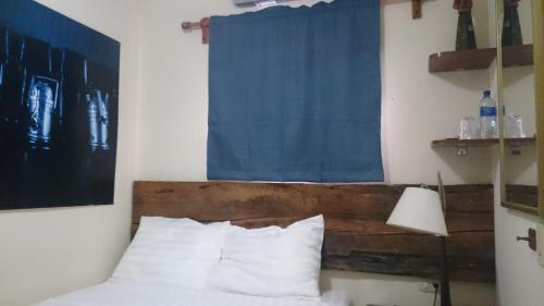 Hotel Los Altos Esteliにあるベッド