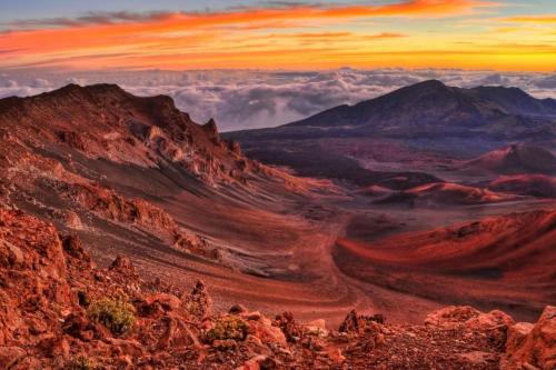a view of the desert from the top of a mountain at Mahana 602 · MA 602 Kaanapali OceanFront Studio Ocean View Pool in Kahana