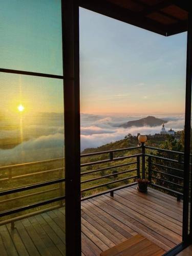 Landskap semula jadi dekat dengan resort