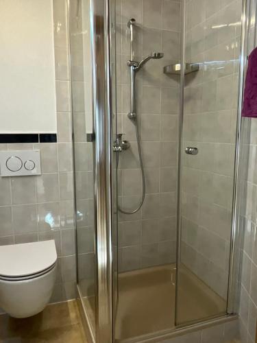 Kúpeľňa v ubytovaní Appartement Fischer
